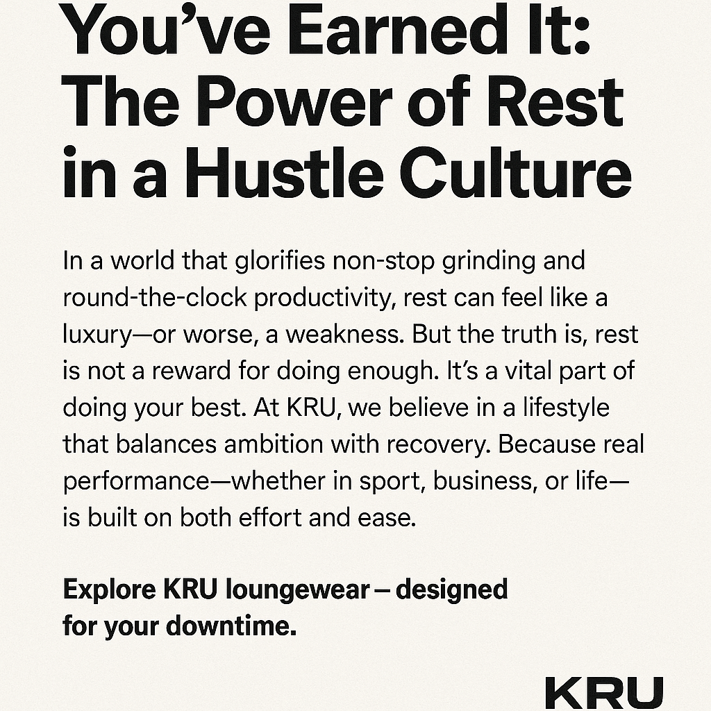 You’ve Earned It: The Power of Rest in a Hustle Culture