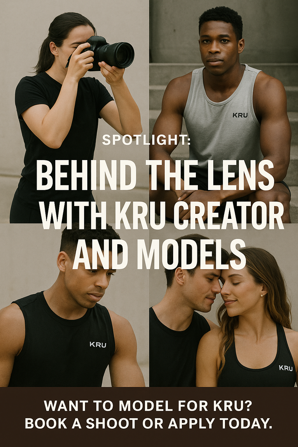 Title: Spotlight: Behind the Lens with KRU Creators and Models